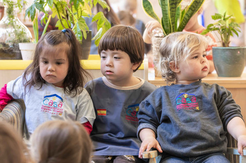 Nursery setting at Casa Montessori