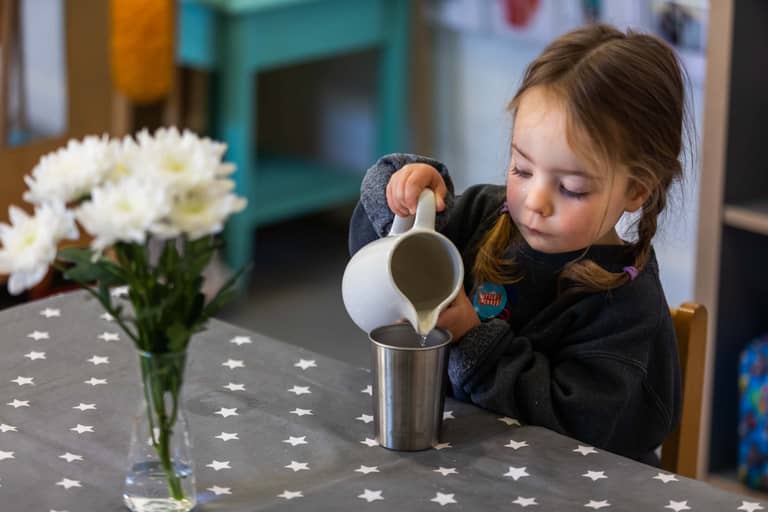 Montessori learning environment